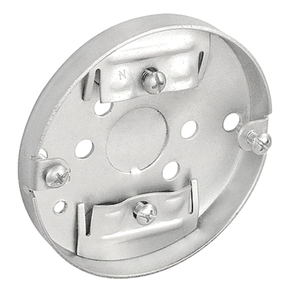 Southwire 3-1/2 in. x 1/2 in. Round Pan Box