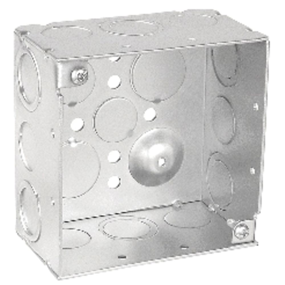 Southwire 4 in. x 2-1/8 in. Bracketed Junction Box