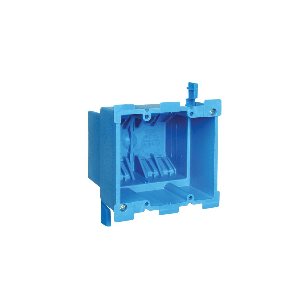 Carlon 34 cu. in. 2-Gang Old Work PVC Outlet Box