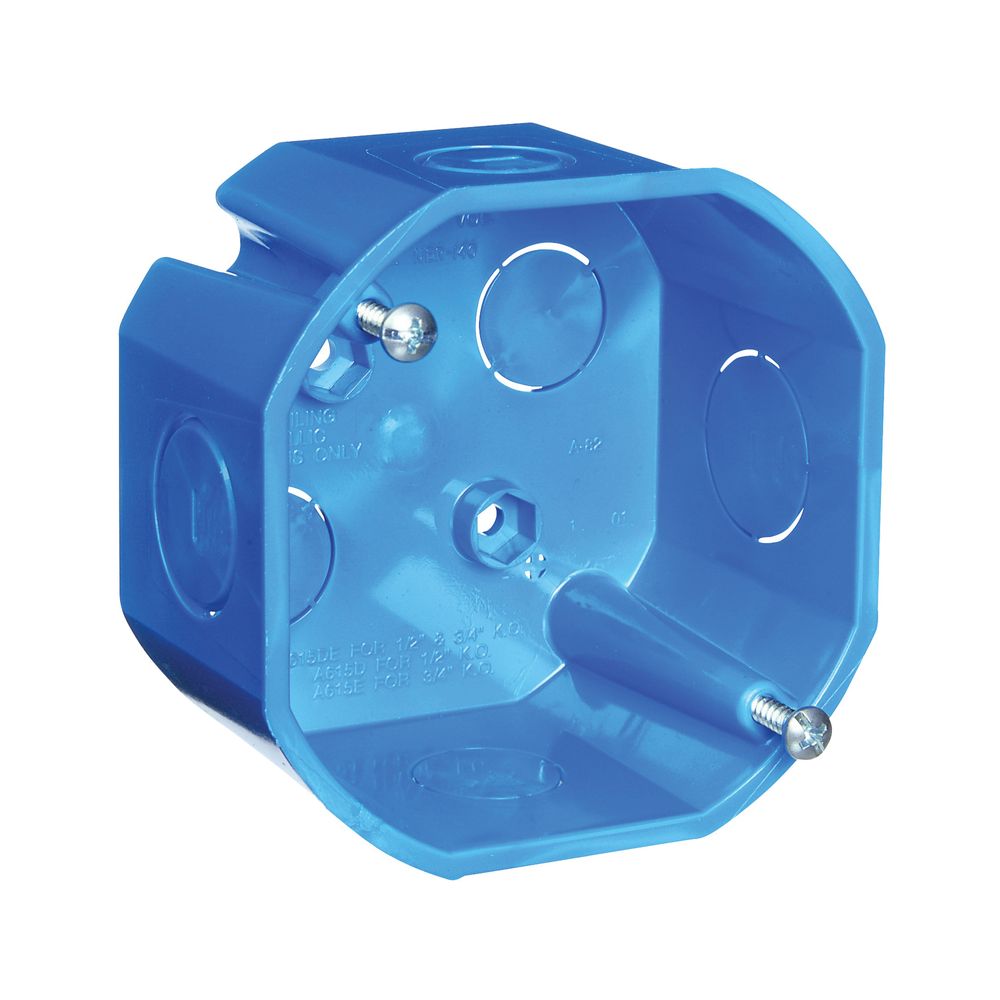 Carlon 4 in. Octagon PVC Ceiling Box