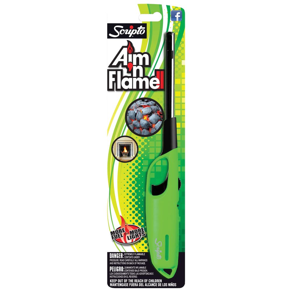 Scripto Aim N Flame II Utility Lighter