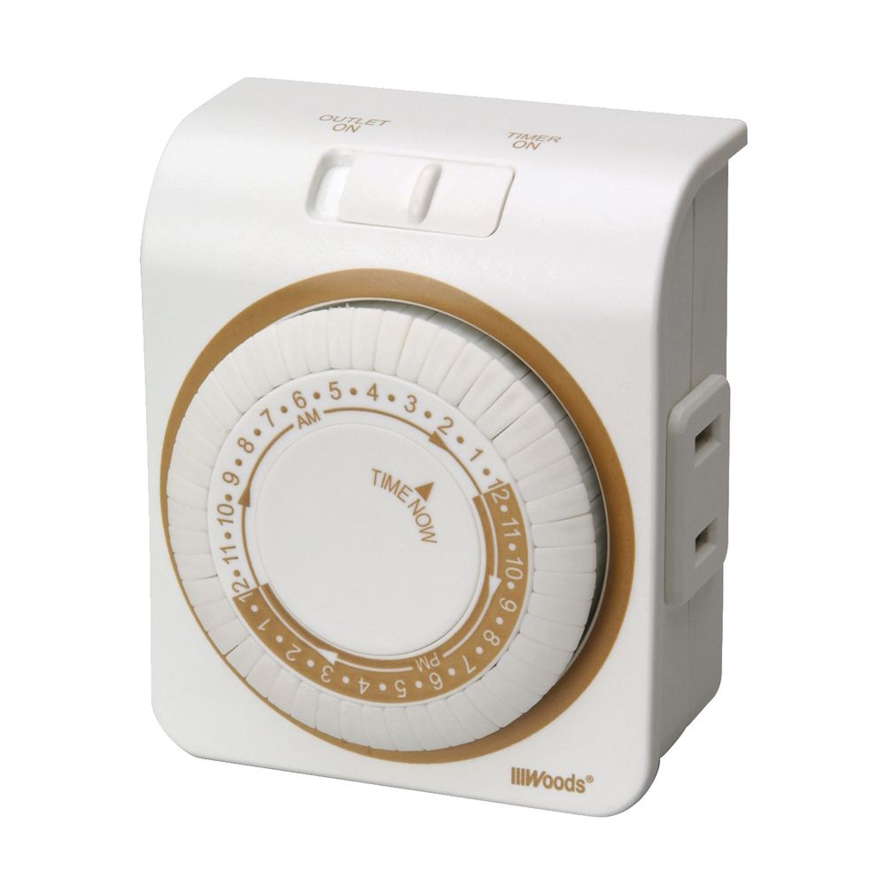 Woods Indoor Programmable Mechanical Timer