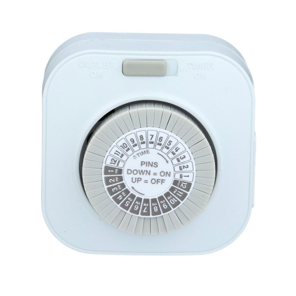 Westek 1-Outlet Mechanical Daily Timer