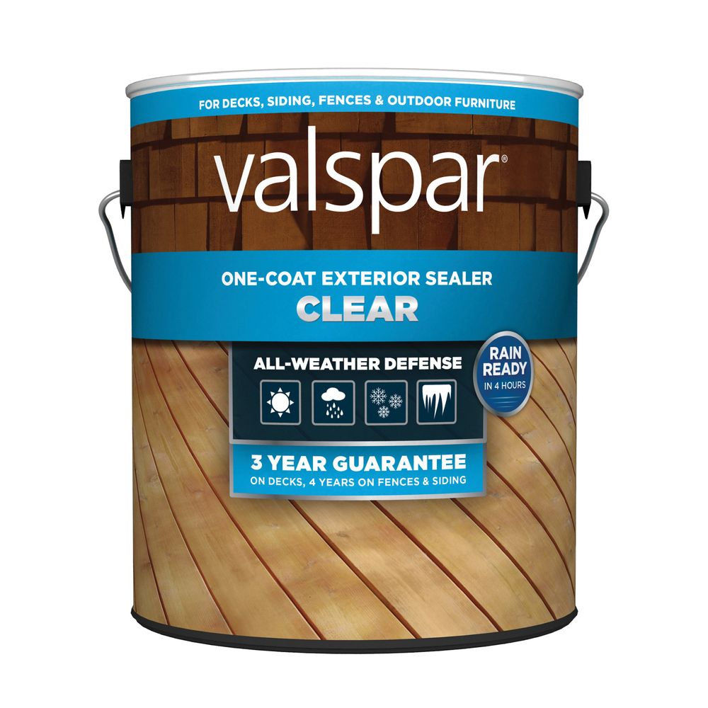 Valspar 1 gal. Clear Exterior Sealer