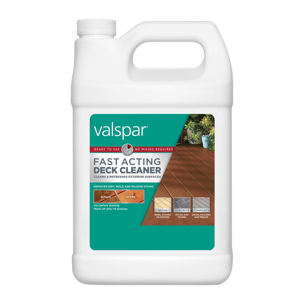 Valspar 1 gal. Fast-Acting Deck Cleaner