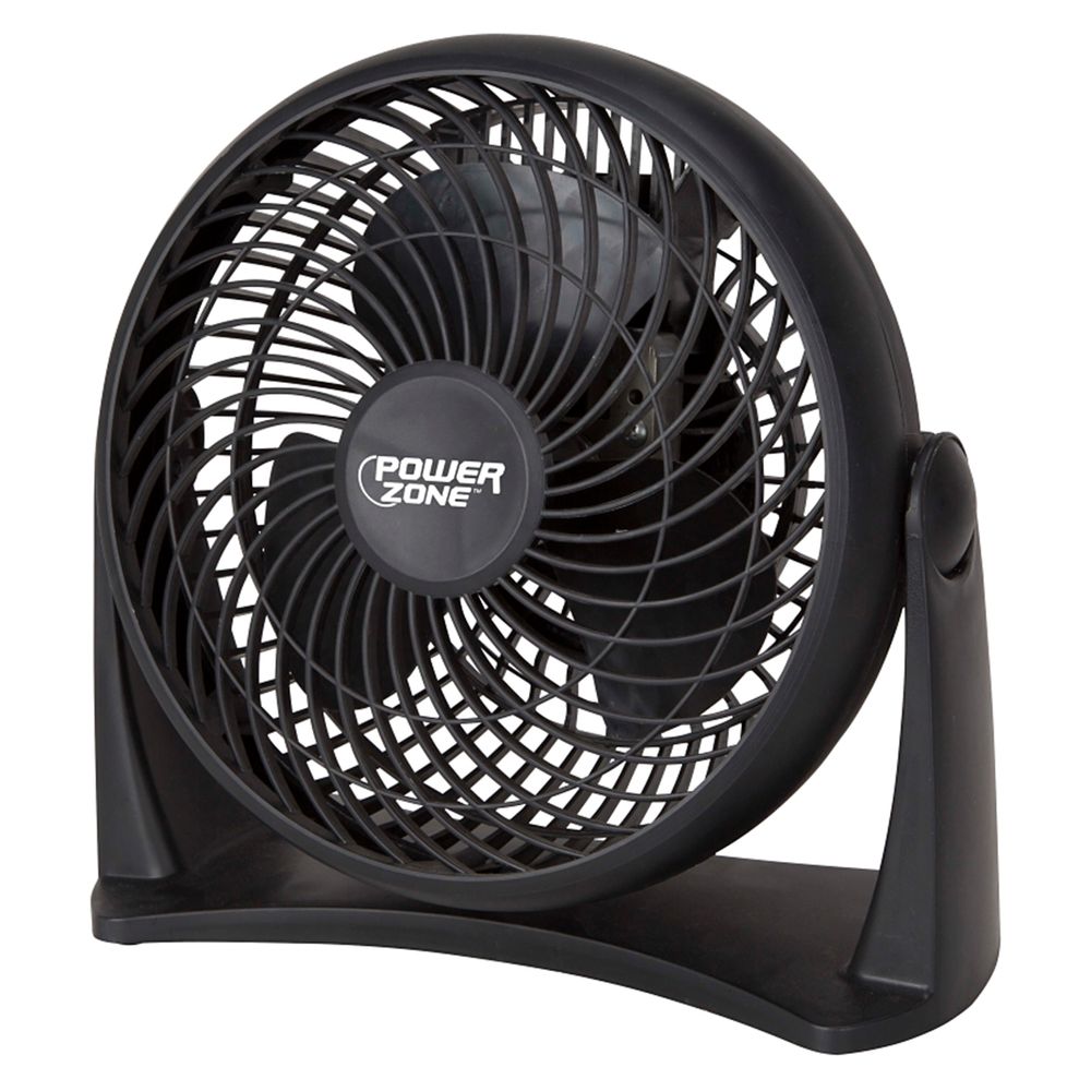 PowerZone 8 in. Black Turbo Fan