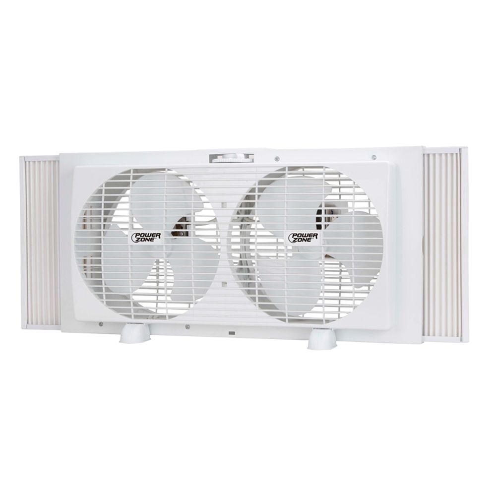 PowerZone 9 in. Twin Window Fan