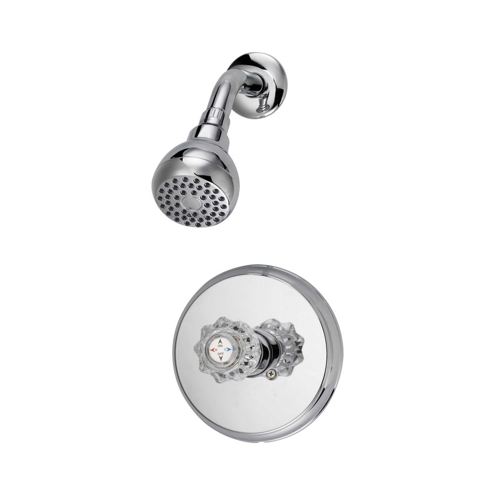 Boston Harbor 1-Handle Chrome Shower Faucet