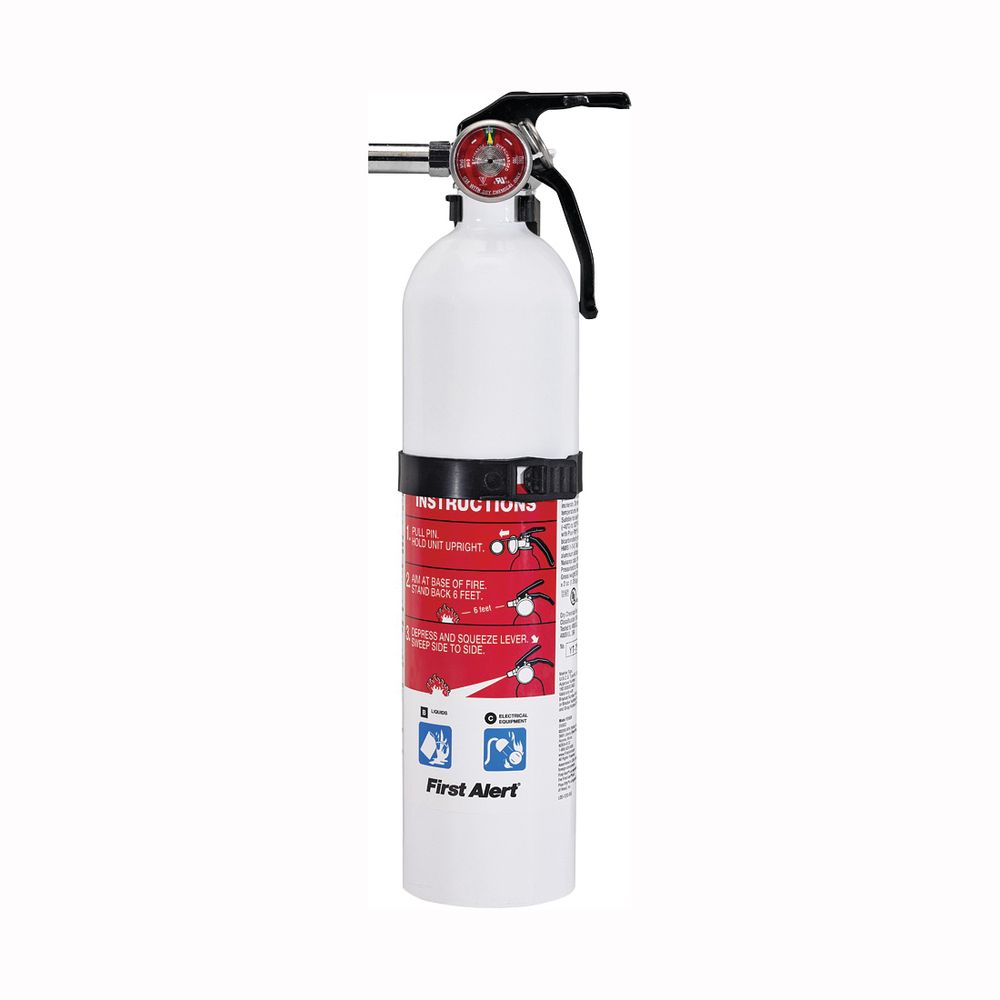 First Alert 2 lb. 5-B:C Rechargeable Fire Extinguisher