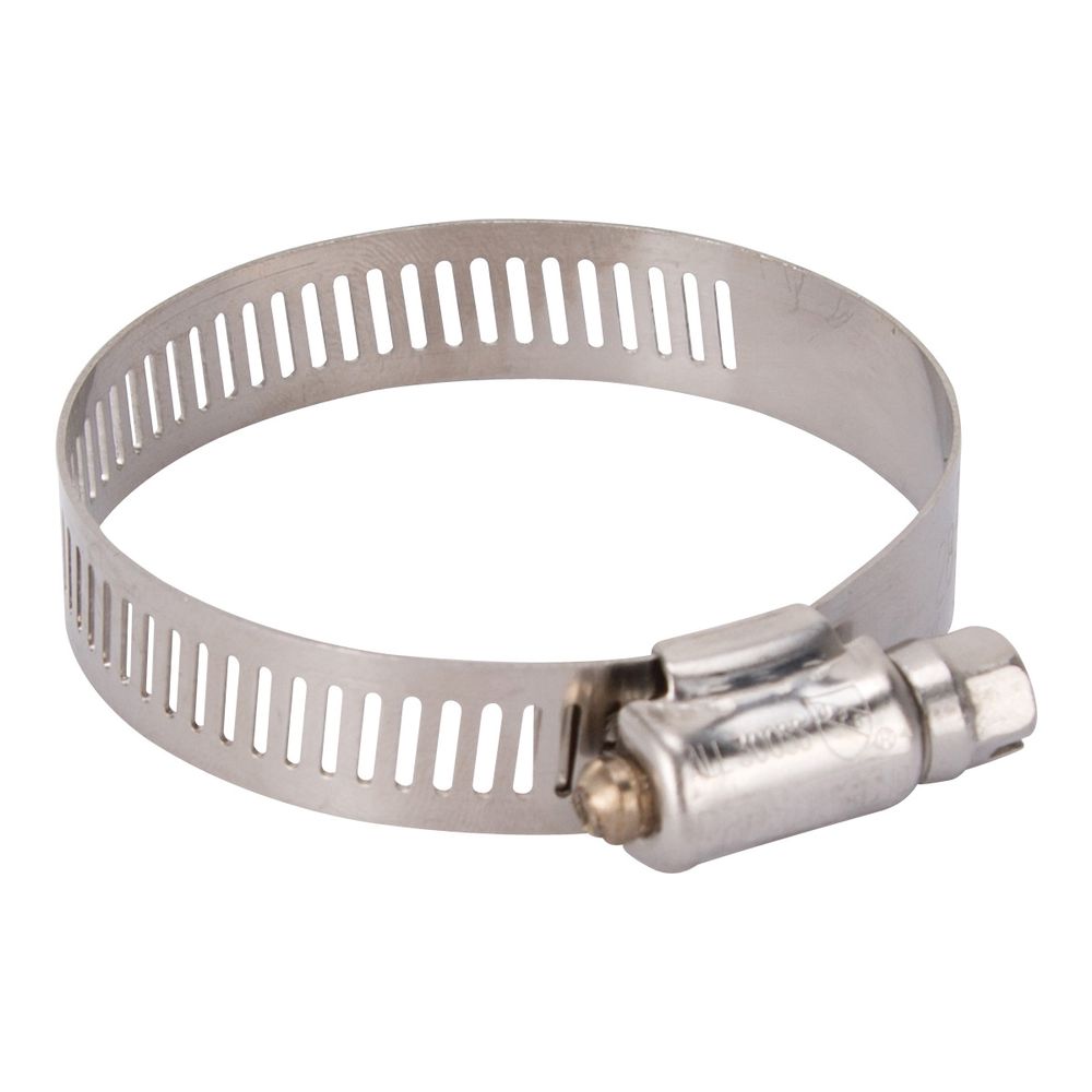 ProSource 1-5/16 in. to 2-1/4 in. Stainless Steel Interlocked Hose Clamp