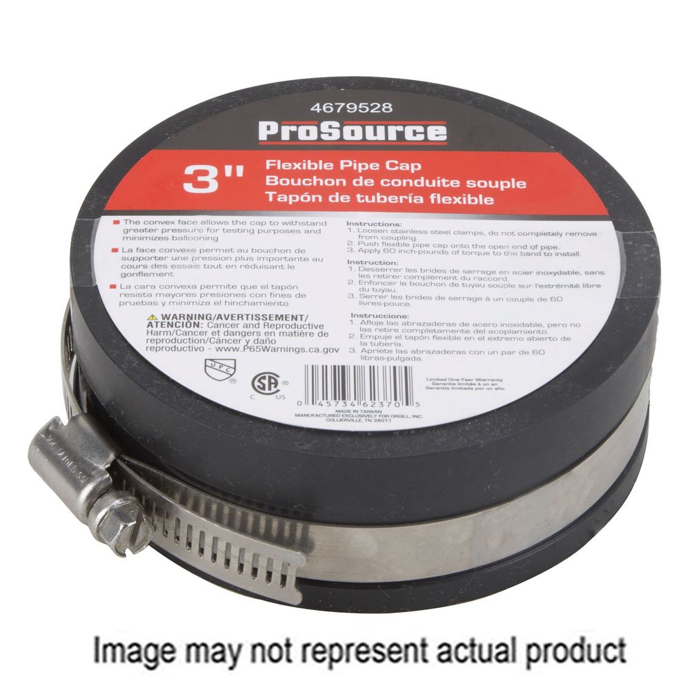 ProSource 3 in. Test Cap