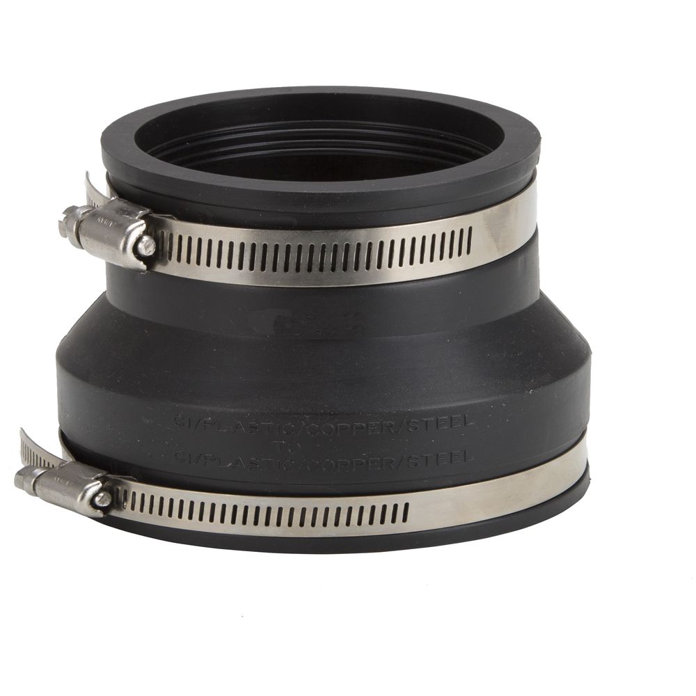 ProSource 6 in. x 4 in. Flexible Coupling