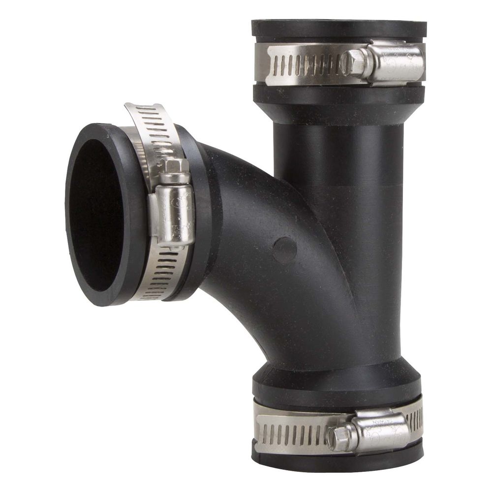 Prosource 1-1/2 in. x 1-1/2 in. x 1-1/2 in. Flexible Pipe Tee
