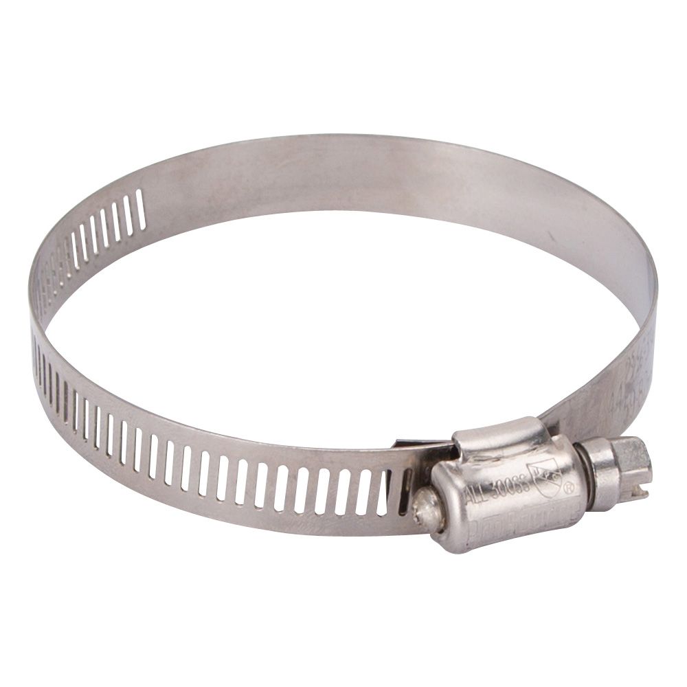 ProSource 2-5/16 in. to 3-1/4 in. Stainless Steel Interlocked Hose Clamp