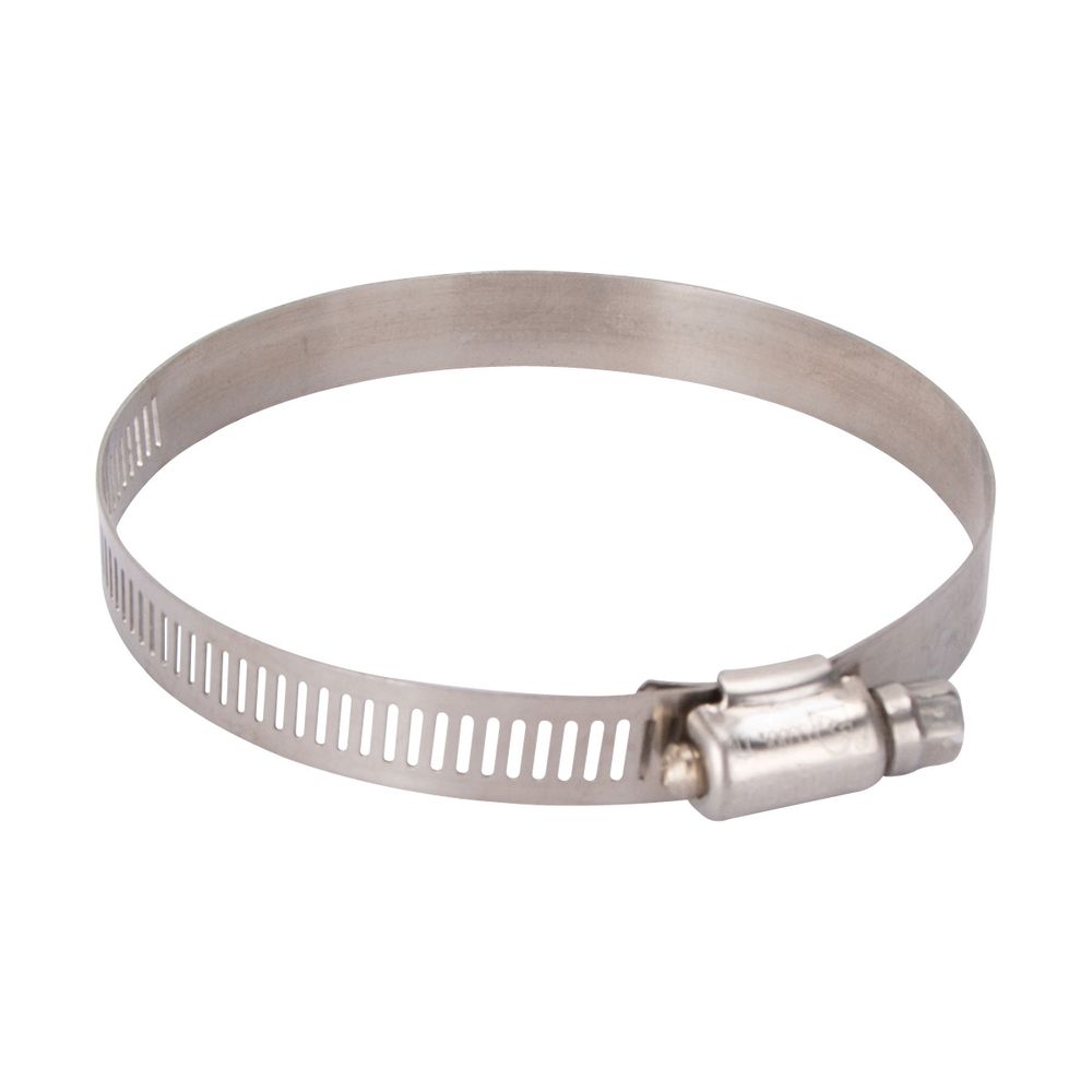 ProSource 2-13/16 in. to 3-3/4 in. Stainless Steel Interlocked Hose Clamp