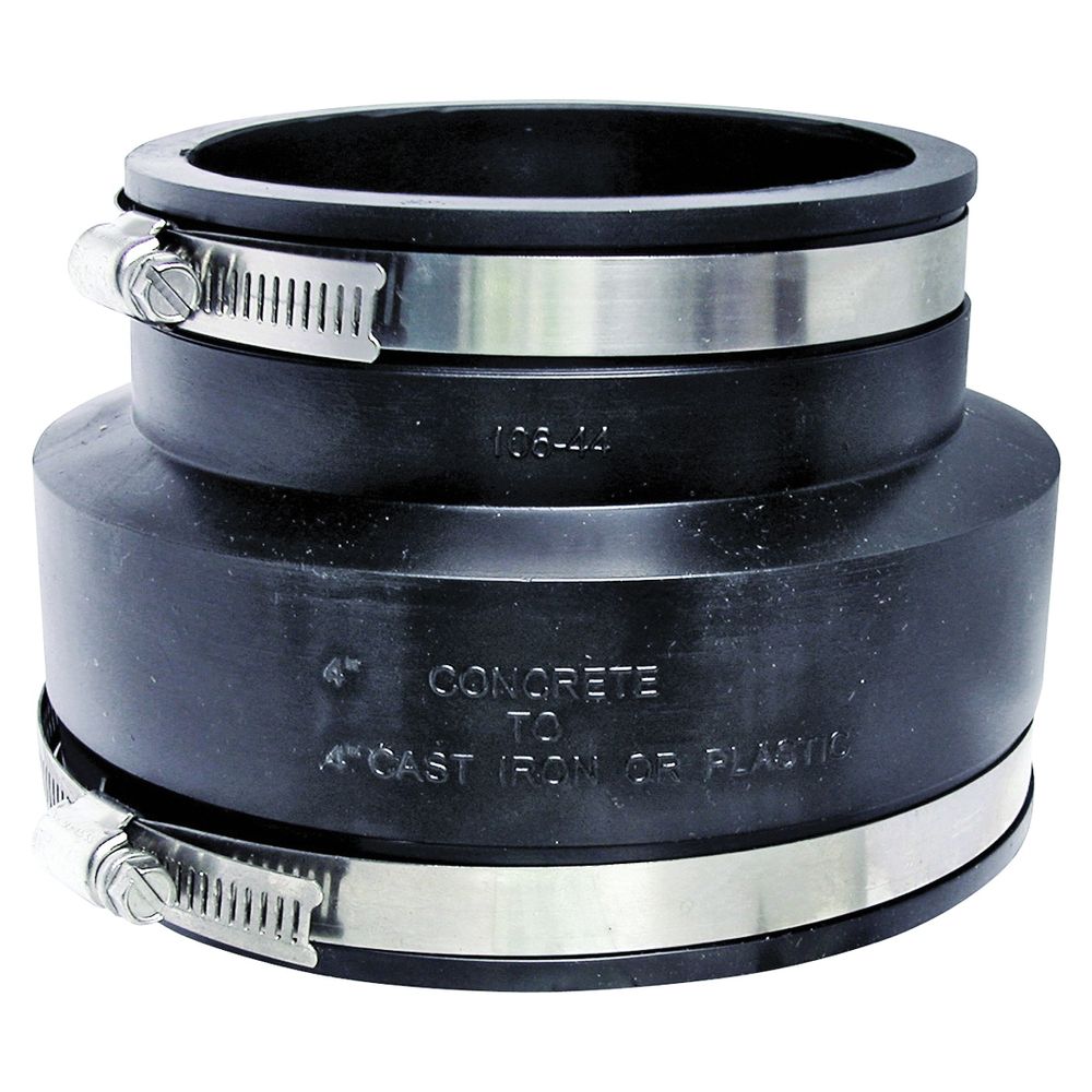 ProSource 4 in. x 4 in. Flexible PVC Coupling