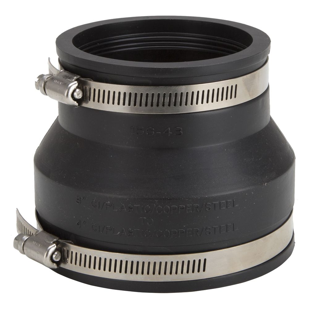 ProSource 4 in. x 3 in. Flexible Coupling