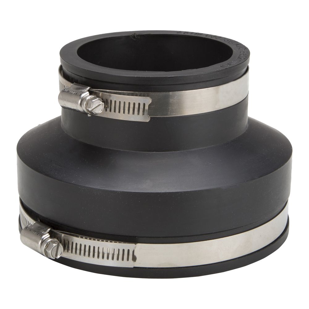 ProSource 4 in. x 3 in. Flexible PVC Coupling