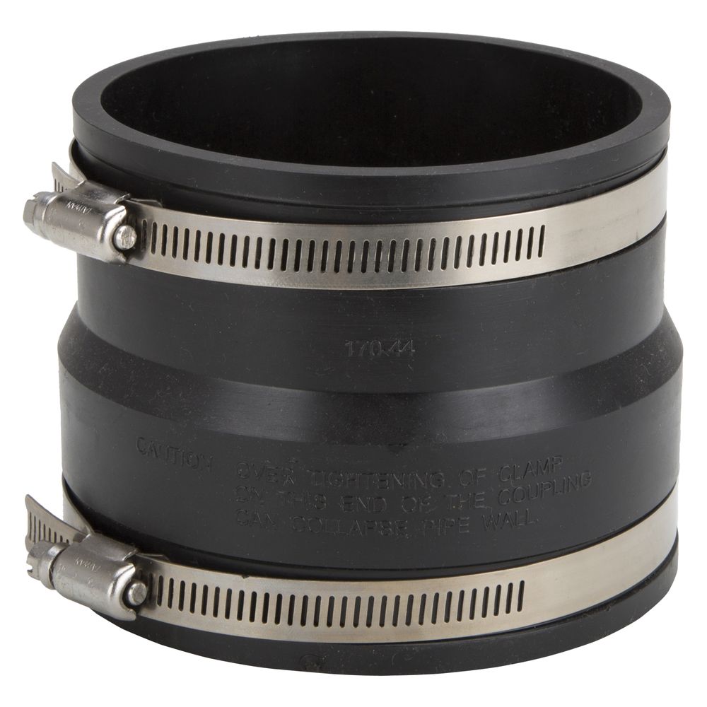 ProSource 4 in. x 4 in. Flexible PVC Coupling
