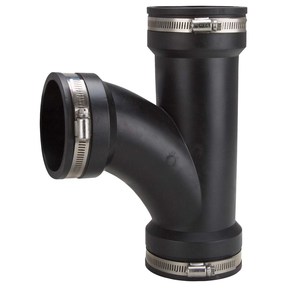 Prosource 3 in. x 3 in. x 3 in. Flexible Quick Tee