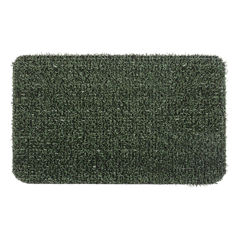 Grassworx 18 in. x 30 in. Evergreen Door Mat