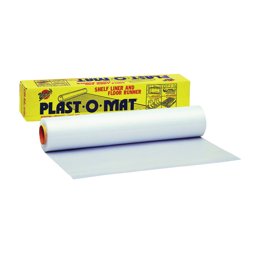 Warps 30 in. x 50 ft. Clear Plastic Floor Runner