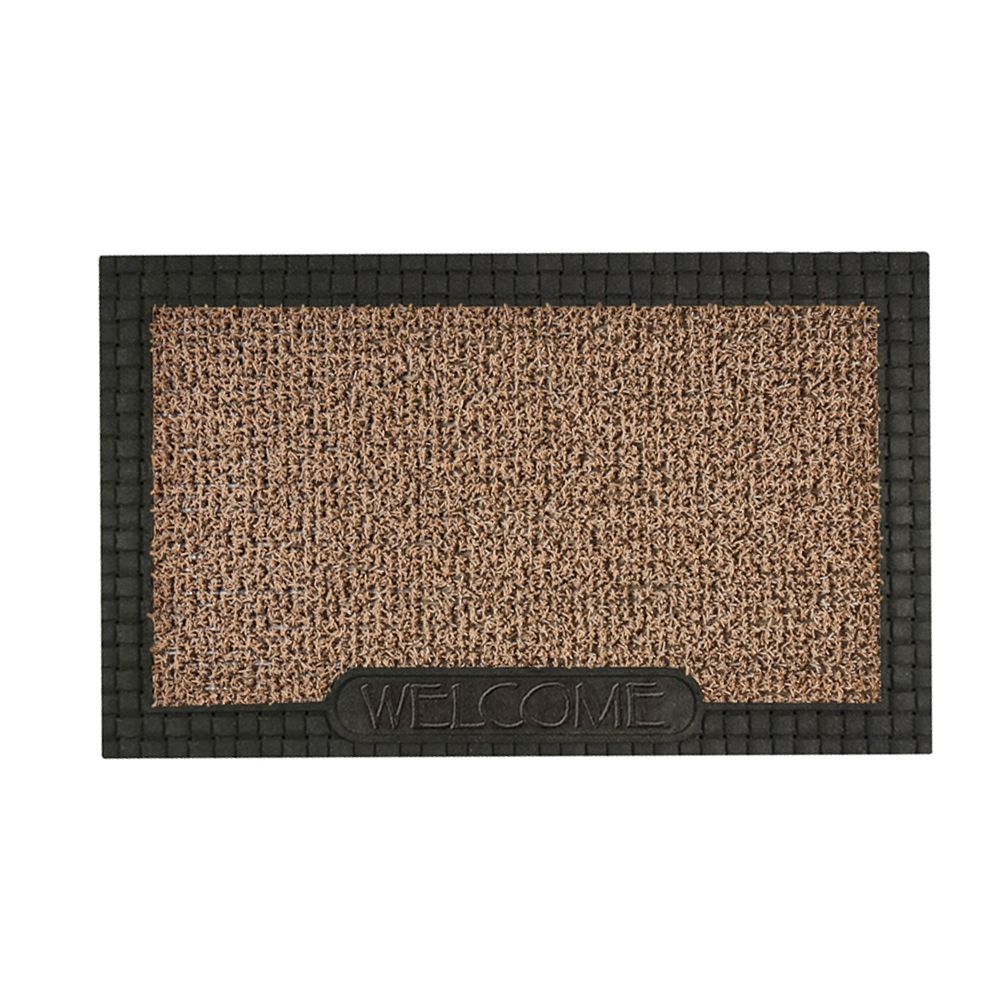 Grassworx 18 in. x 30 in. Clean Machine Jute Door Mat