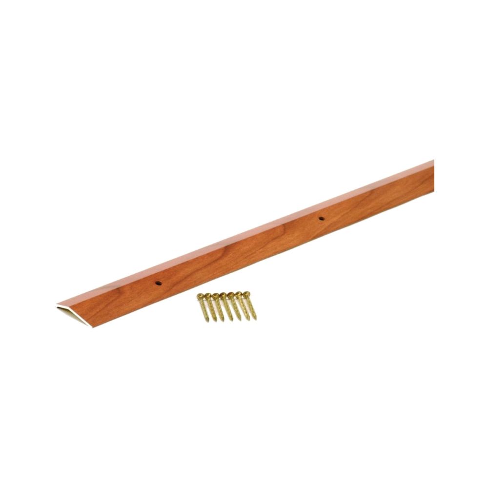 M-D Building Products 1-3/8 in. x 72 in. Cherry Aluminum Carpet Trim