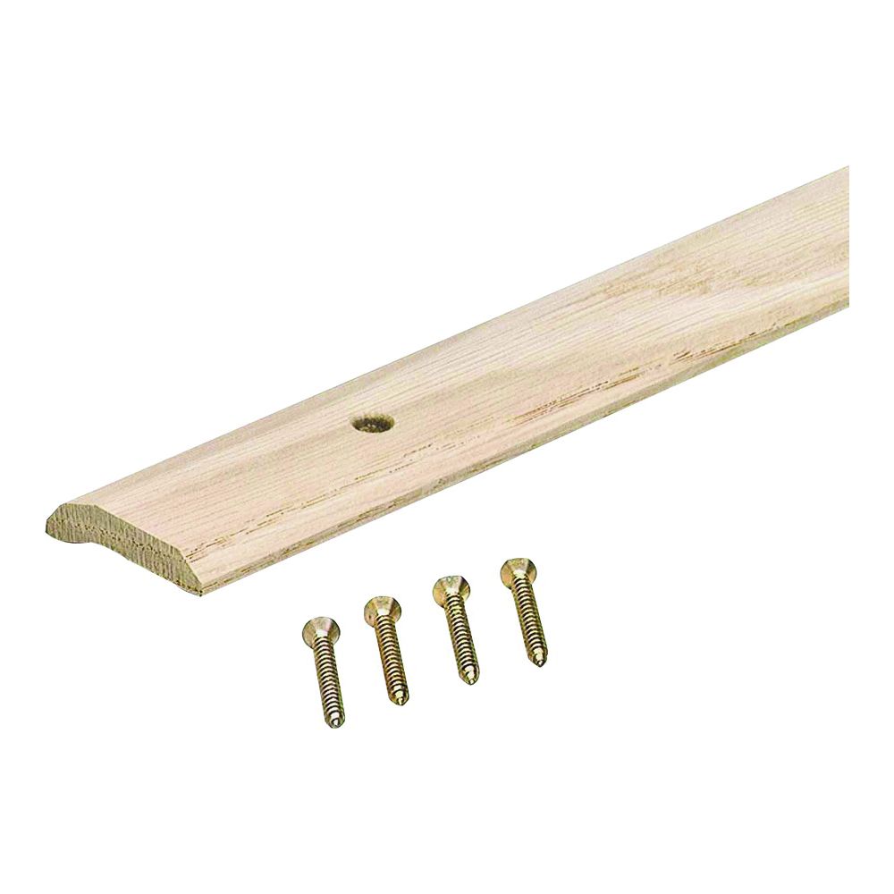 M-D Building Products 1-7/16 in. x 72 in. Unfinished Hardwood Carpet Trim