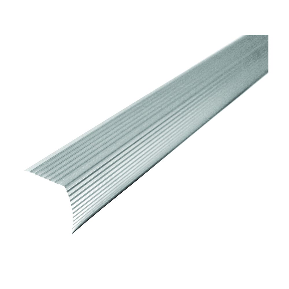 M-D Building Products 36 in. Satin Silver Fluted Stair Edge