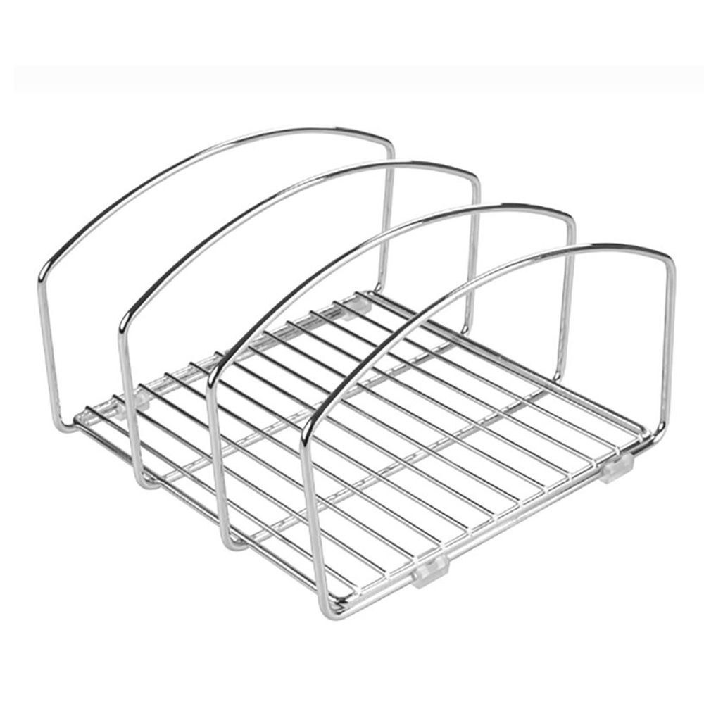 Interdesign 8 in. Chrome Cookware Organizer