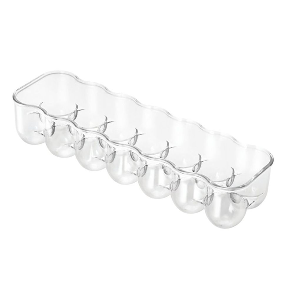 Interdesign 14-Egg Clear Plastic Fridge Binz Egg Holder