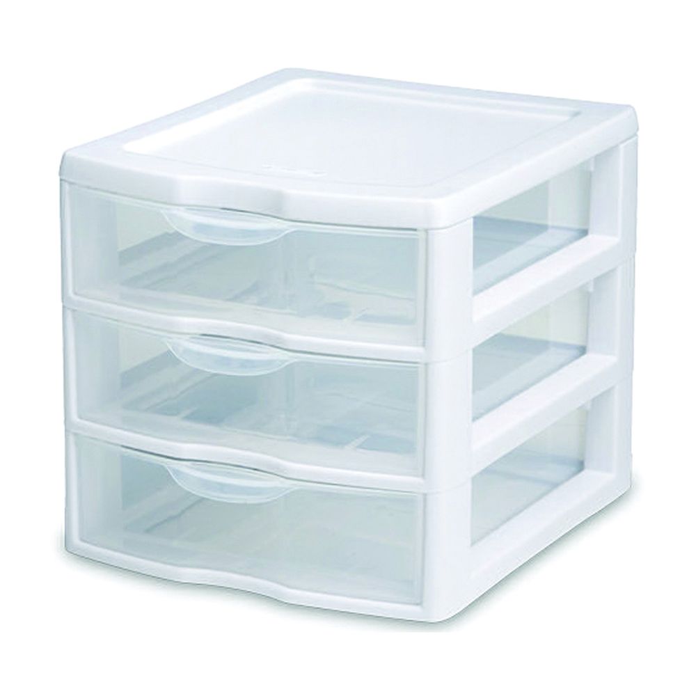 Sterilite Small 3-Drawer Storage Organizer