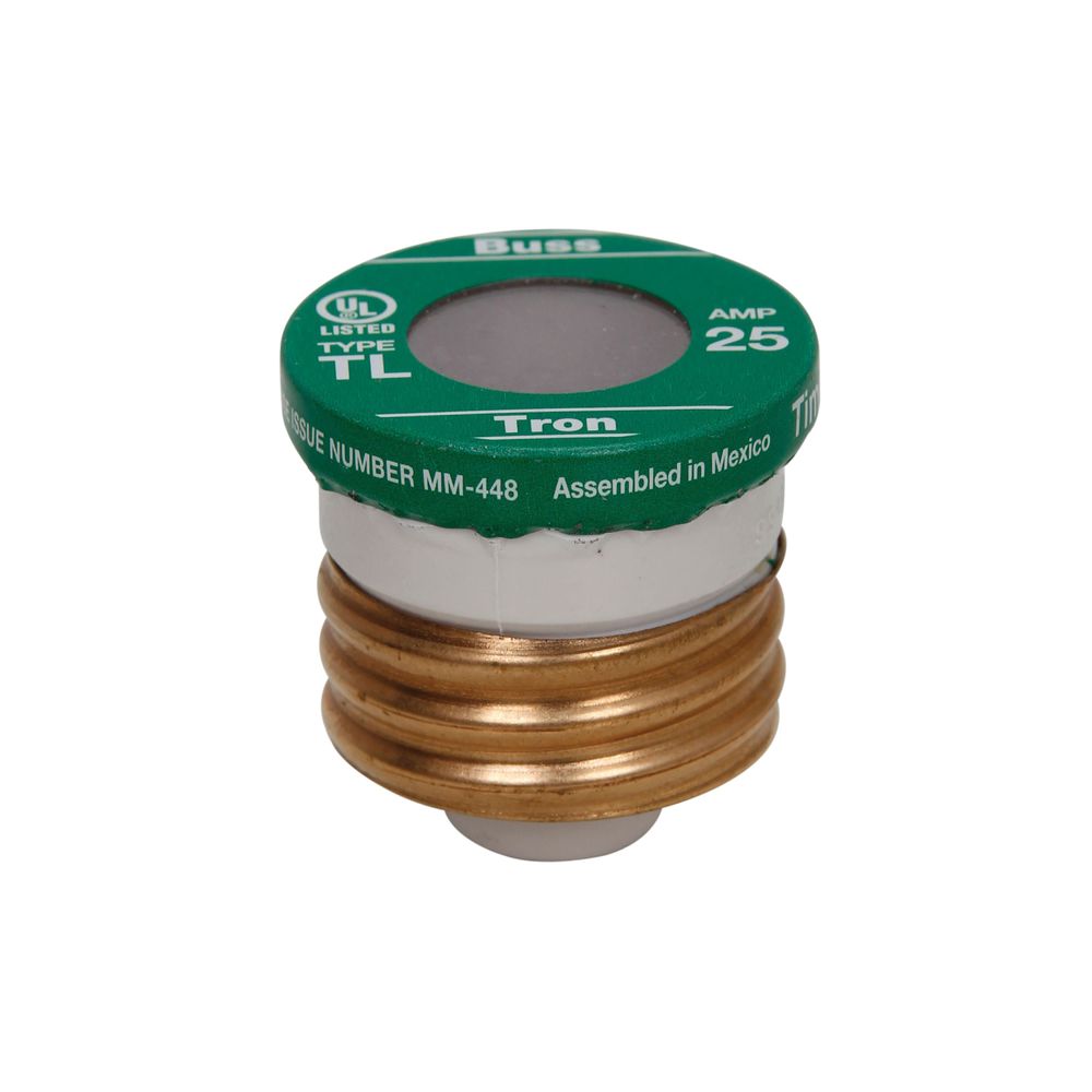 Bussmann 25 Amp Time Delay Edison Base Plug Fuse
