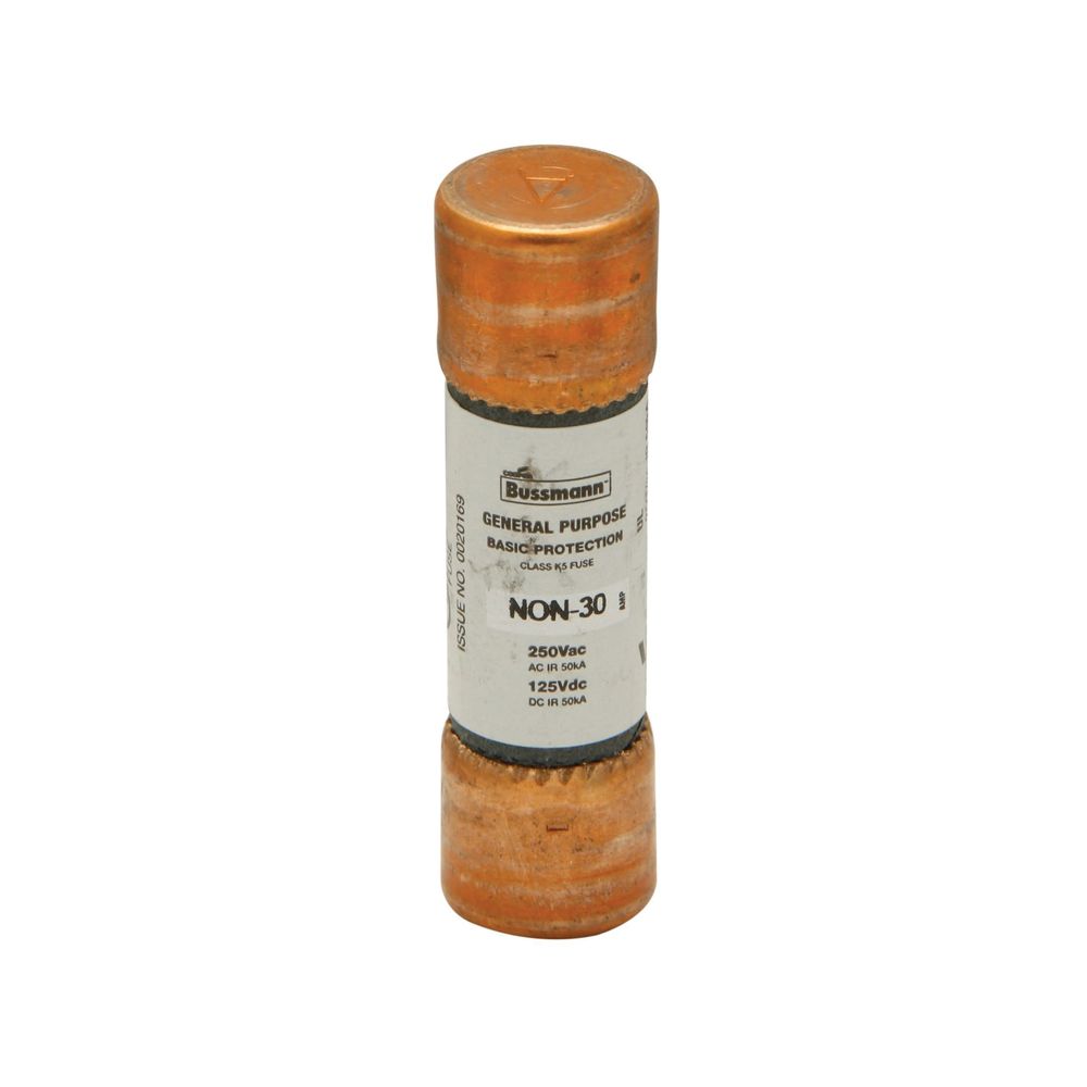 Bussmann 30 Amp One-Time Ferrule Cartridge Fuse