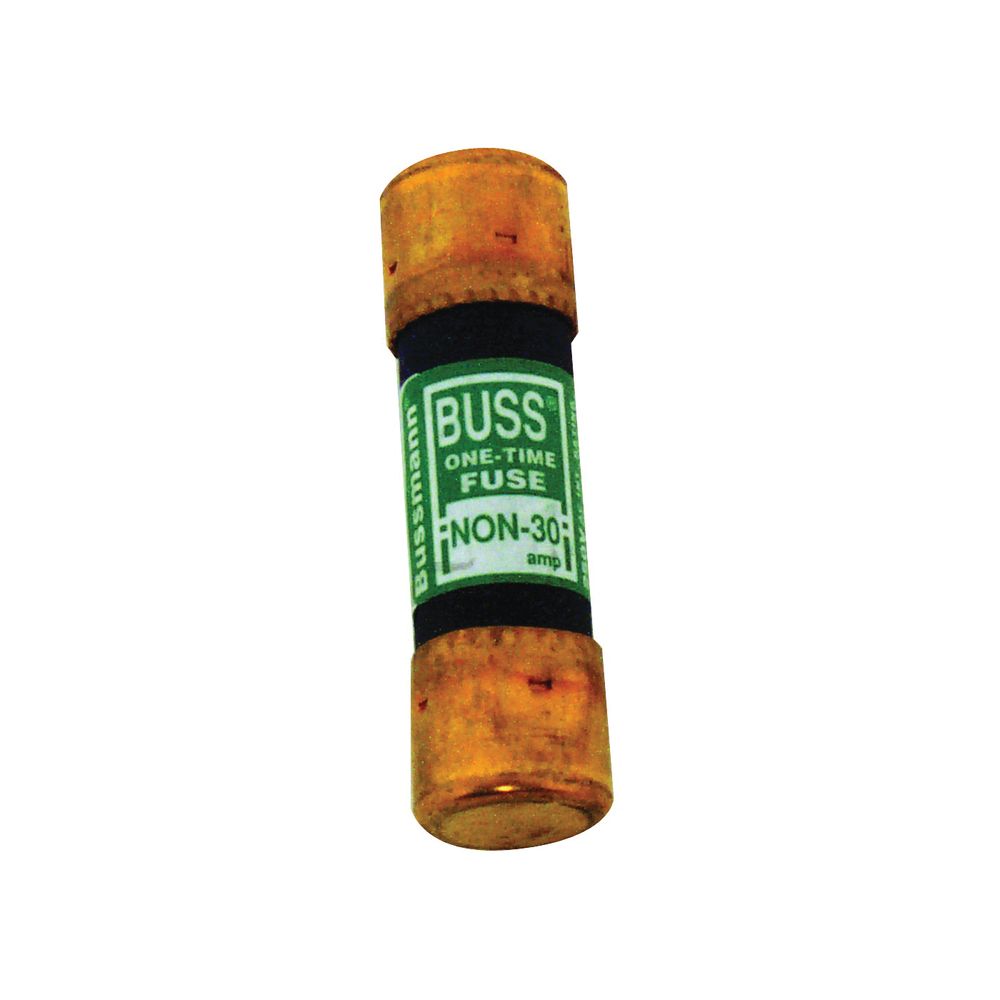 Bussmann 30 Amp One-Time Ferrule Cartridge Fuse