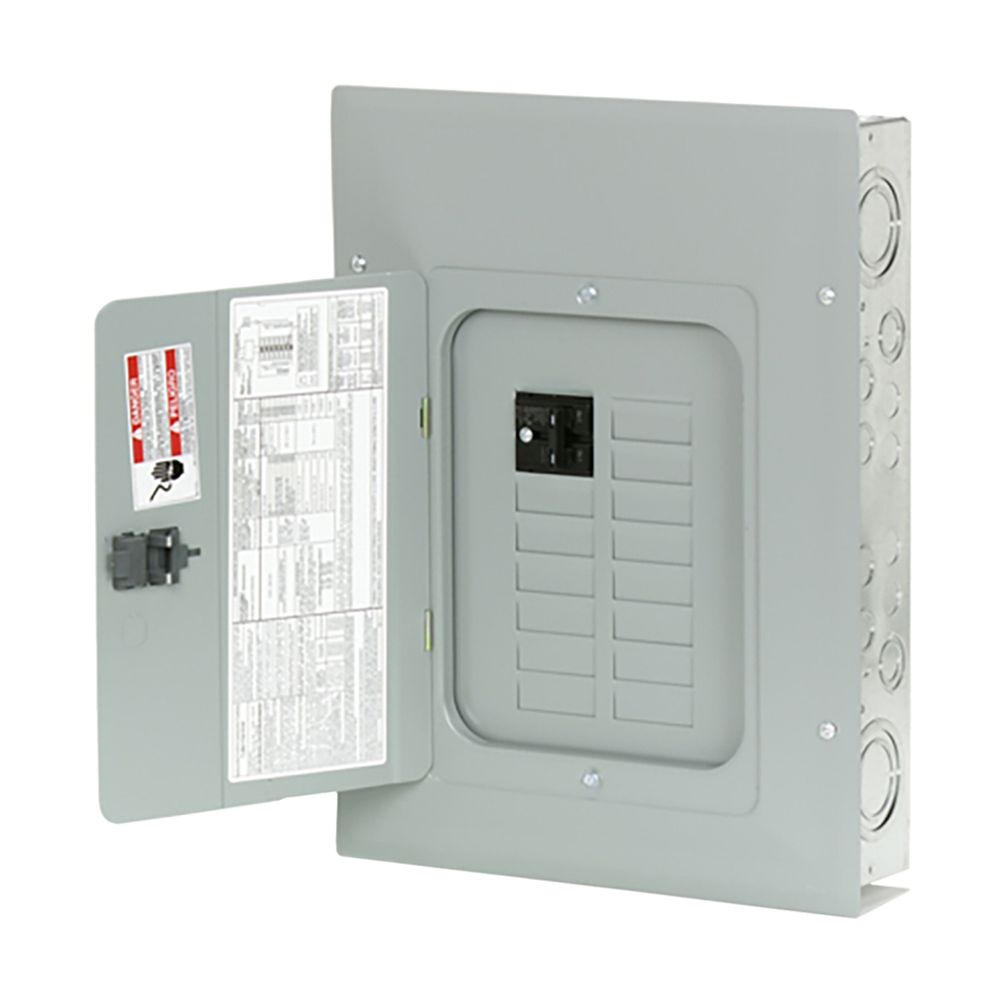 Eaton 100 A 12-Space 24-Circuit Type BR Main Breaker Load Center