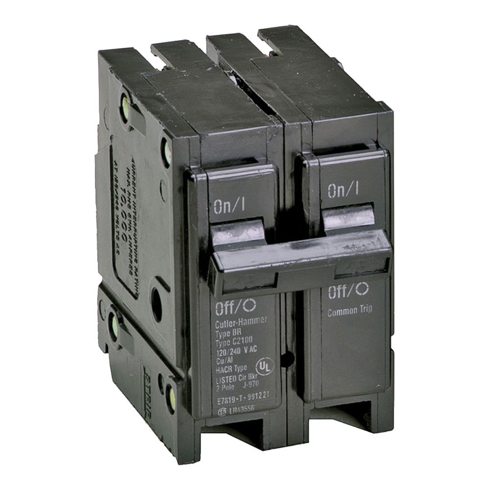 Cutler-Hammer 40 Amp 2-Pole Type BR Mini Circuit Breaker