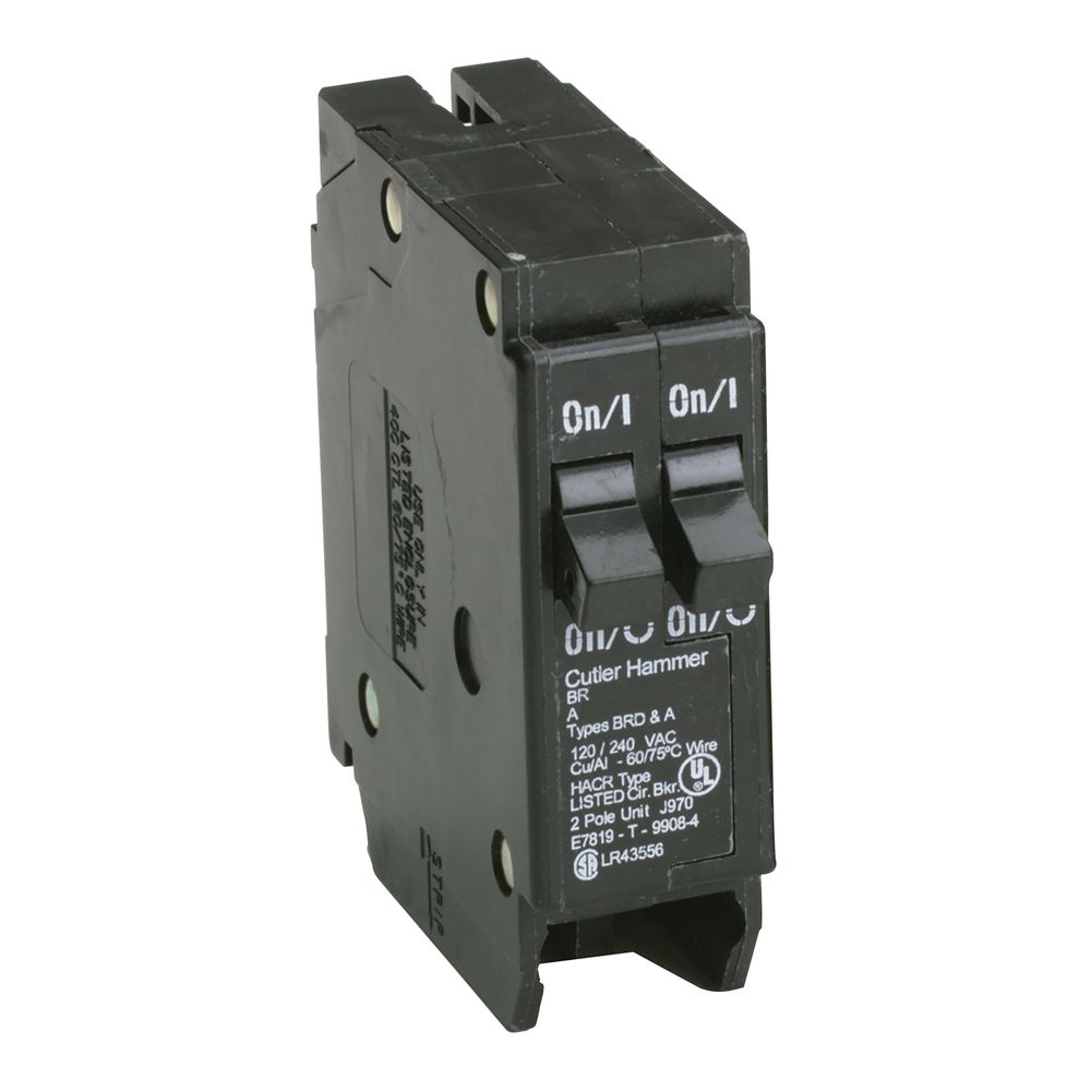 Cutler-Hammer BR 1-Pole Duplex 20/20 AMP Circuit Breaker