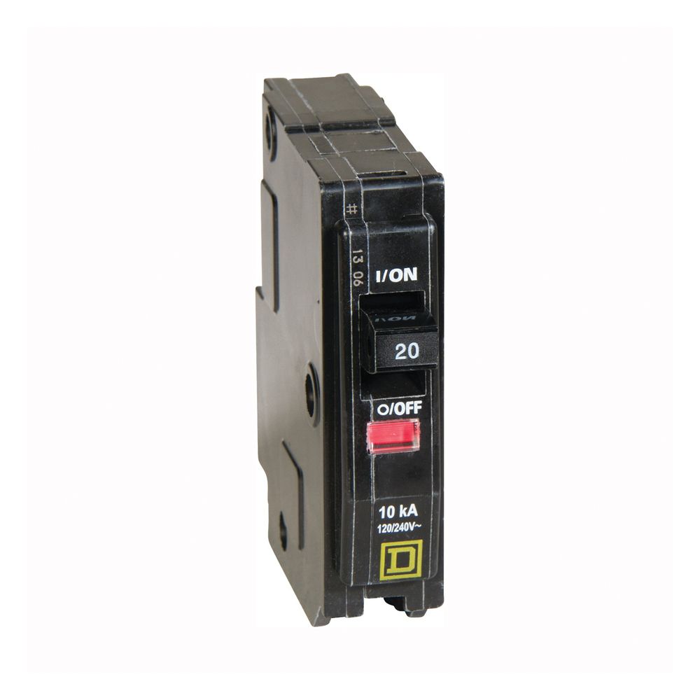 Square D 3/4 in. 20 Amp 1-Pole Circuit Breaker
