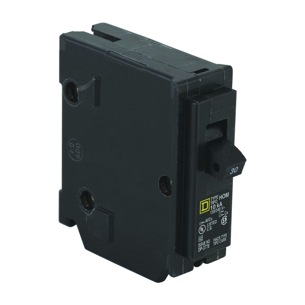 Square D 1 in. 30 A 1-Pole Circuit Breaker