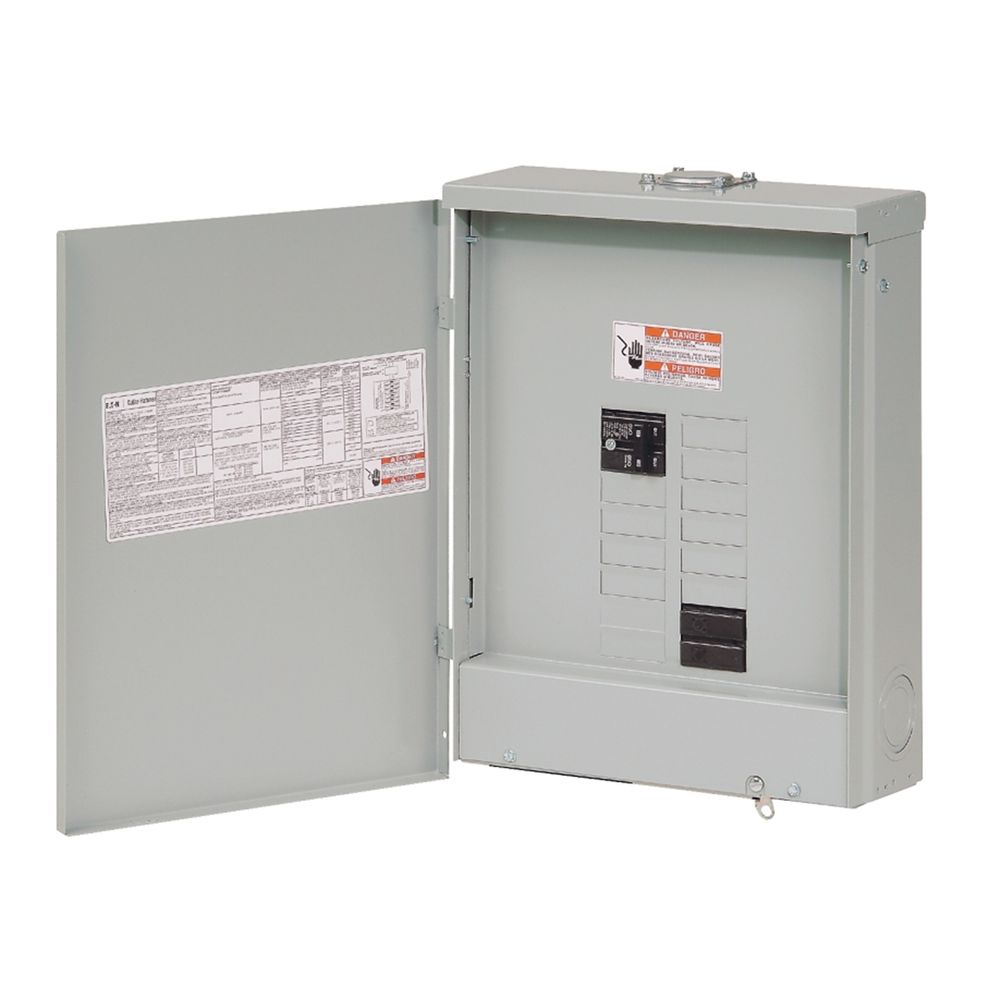 Cutler-Hammer 100 AMP 10-Space 20-Circuit Main Breaker Load Center