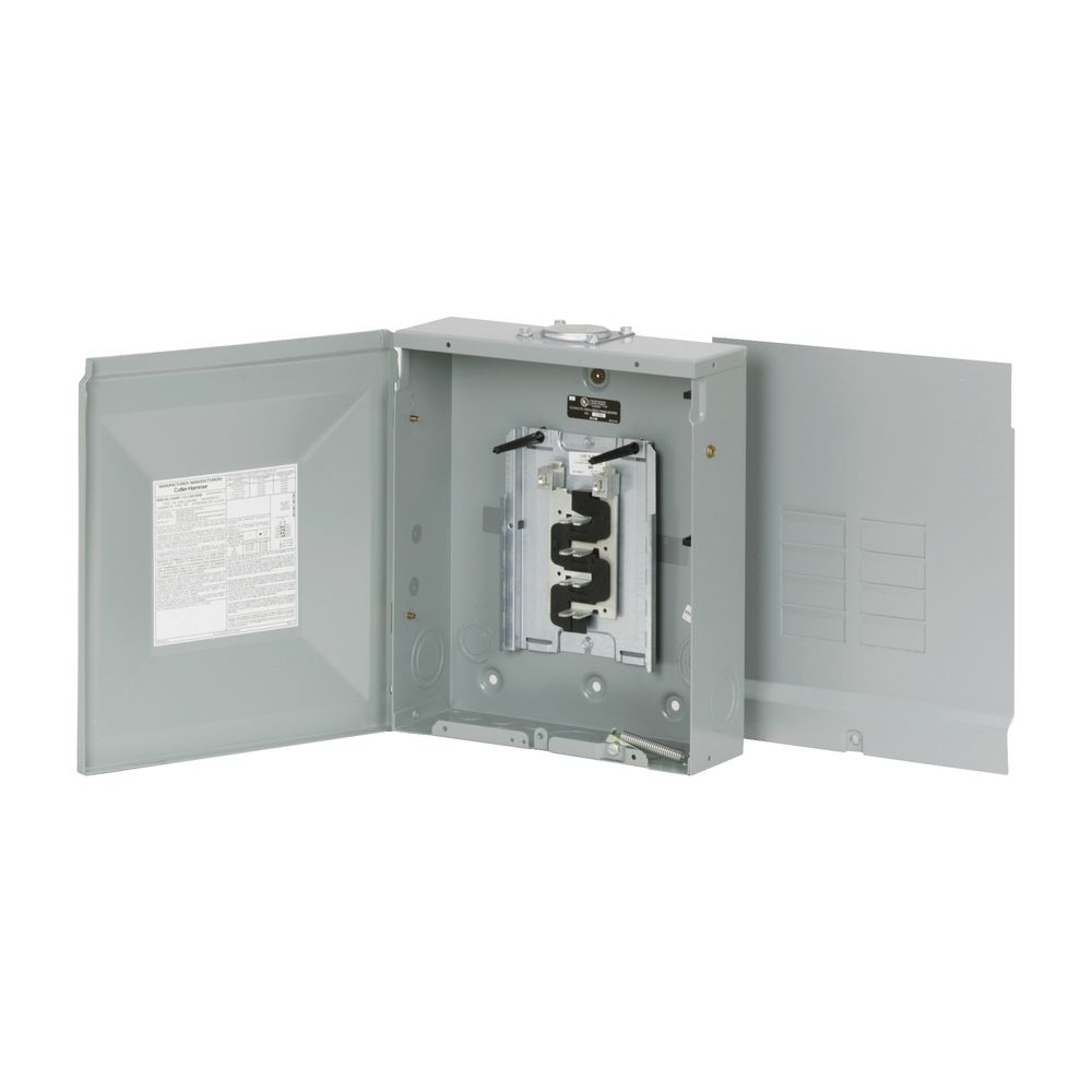 Cutler-Hammer BR Series 125 AMP 8-Space 16-Circuit Main Lug Load Center