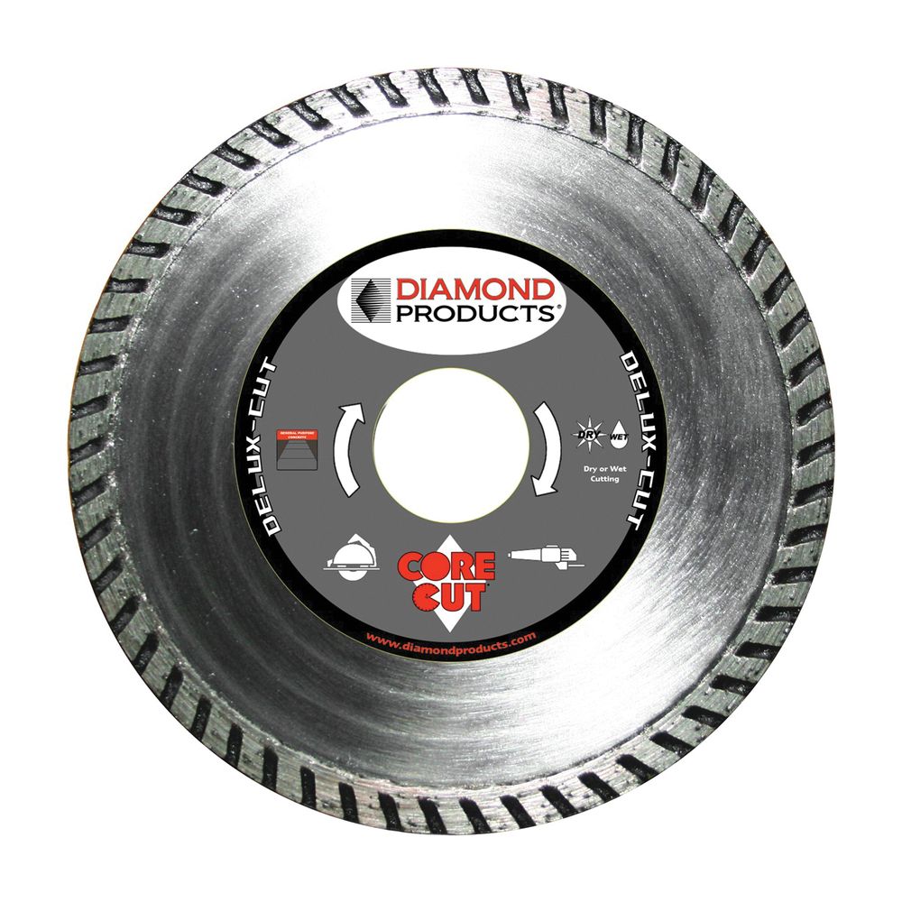 Diamond Products 4-1/2 in. x 5/64 in. x 7/8 in. Turbo Diamond Blade