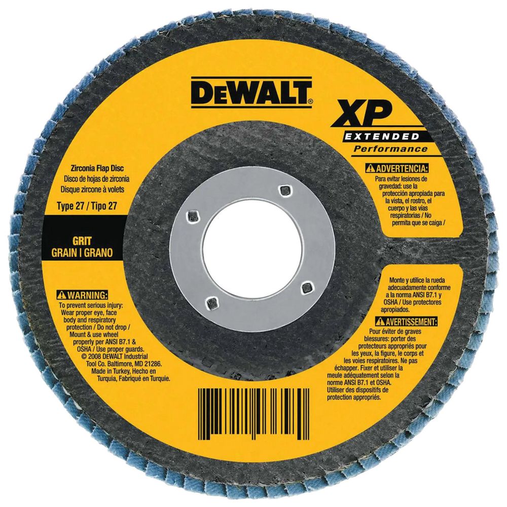 DEWALT 4-1/2 in. x 5/8-11 in. 60 Grit Flap Disc