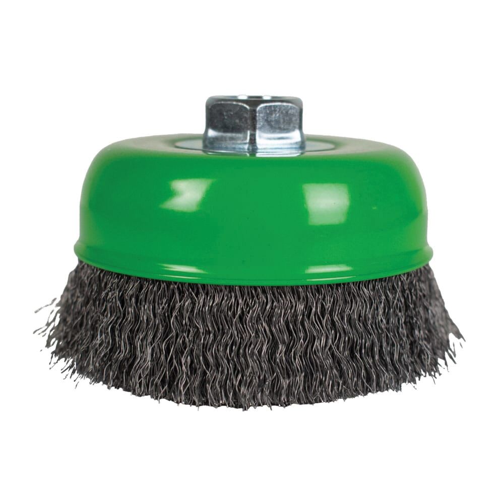 Forney 5 in. Crimped Wire Cup Brush