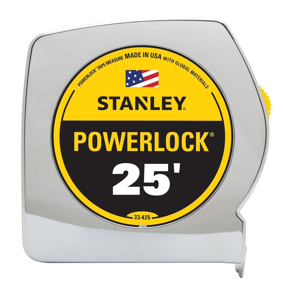 Stanley 1 in. x 25 ft. PowerLock Tape Measure