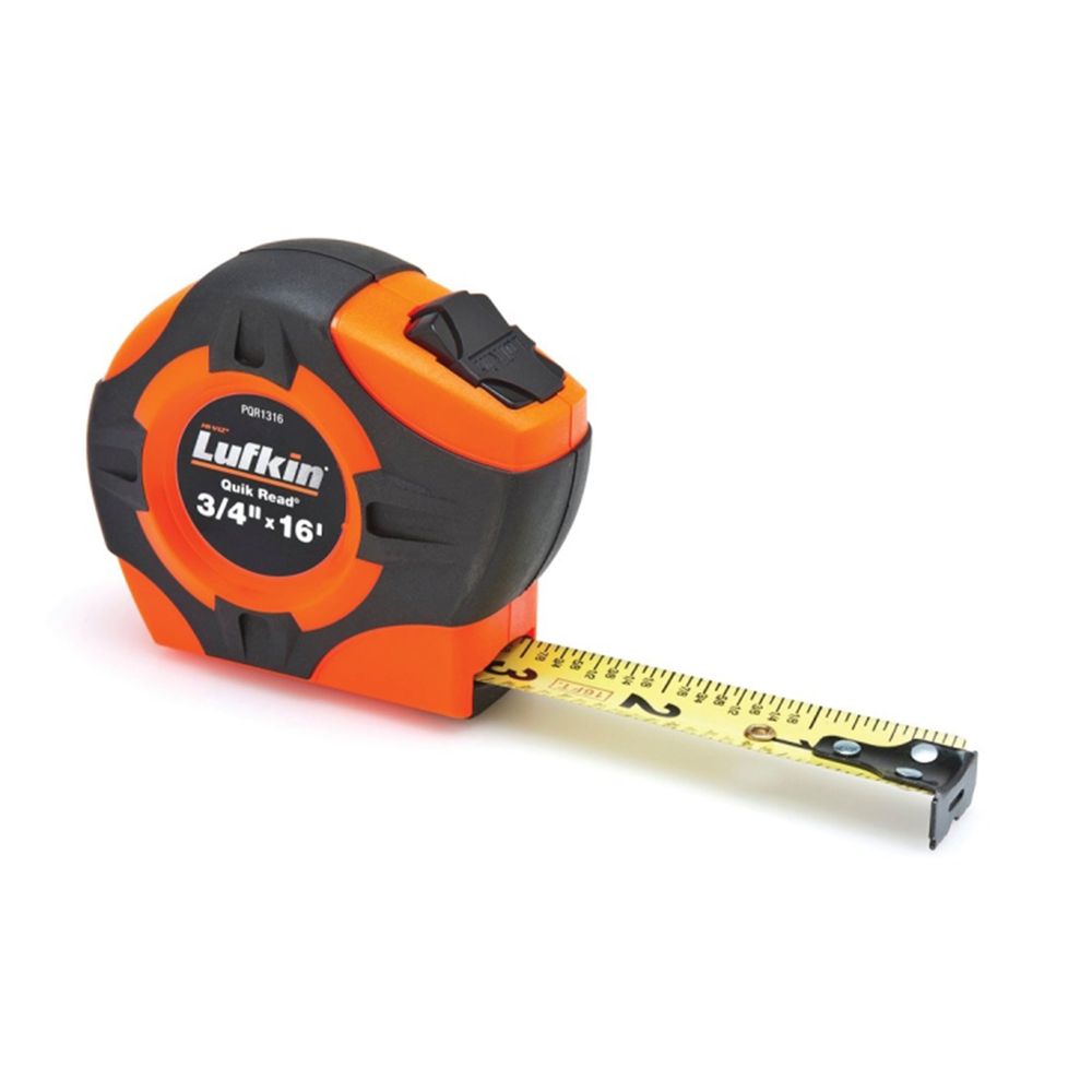 Lufkin 3/4 in. x 16 ft. Quikread Tape Measure