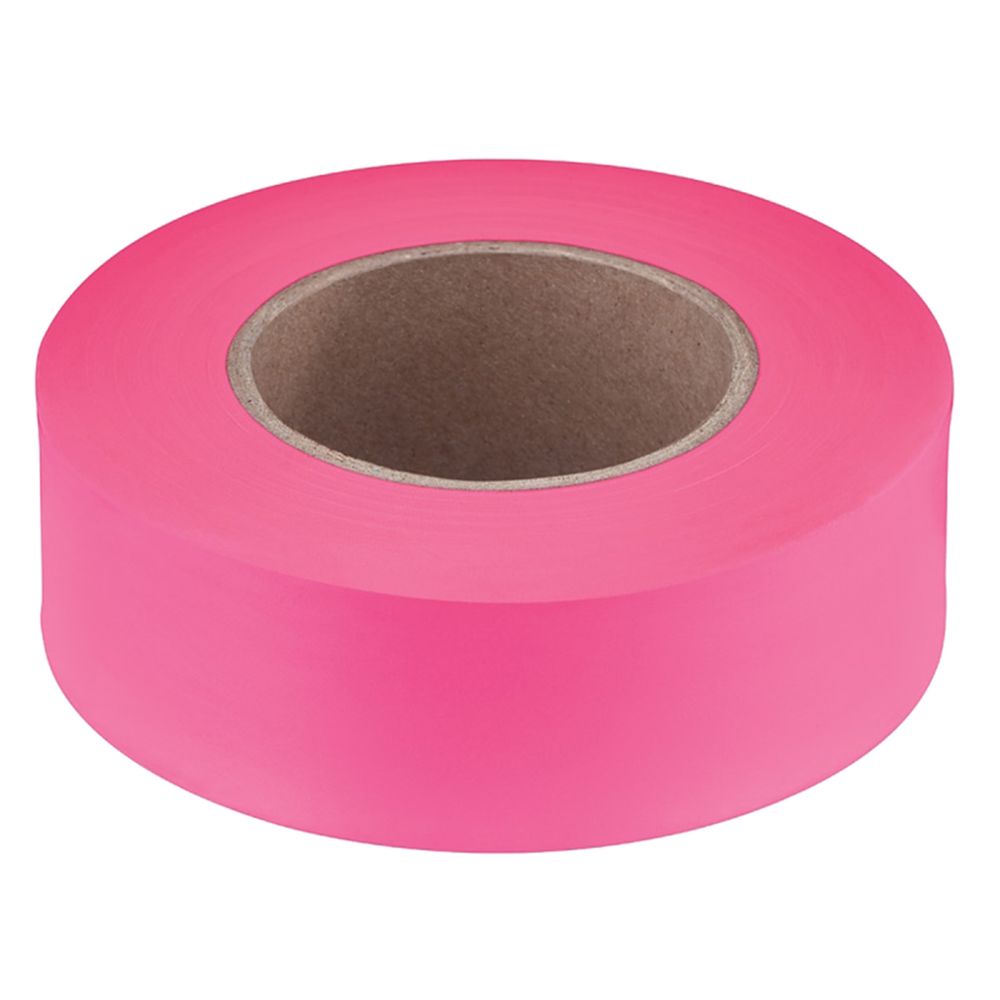 Empire 1 in. x 200 ft. Pink Flagging Tape