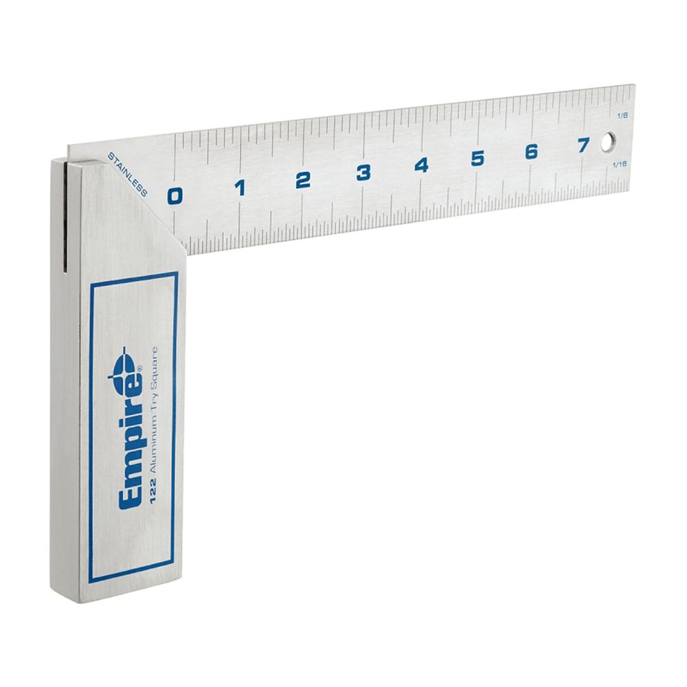Empire 8 in. Heavy-Duty Stainless Steel Try Square